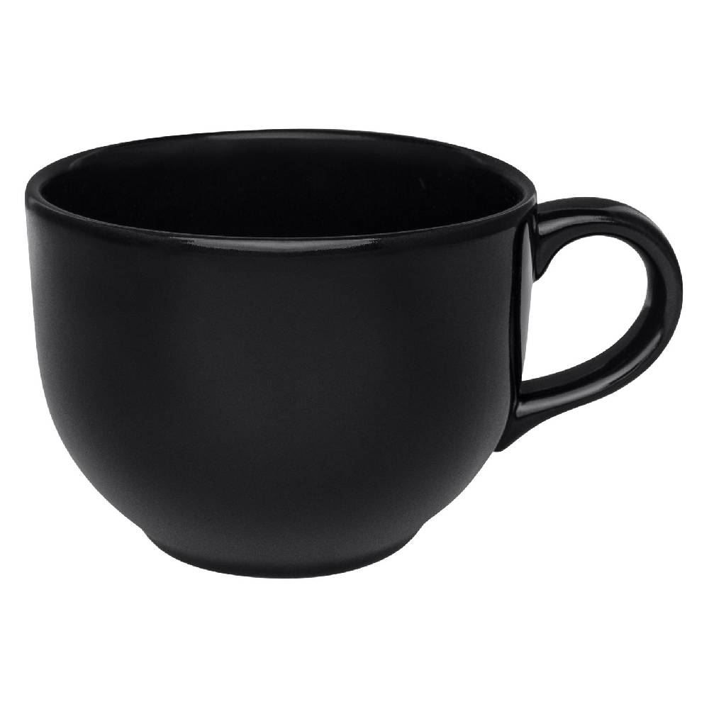 Caneca Jumbo Cerâmica Biona 740Ml - Preto