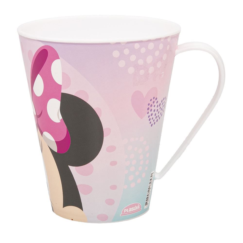 Caneca Minnie Plasútil 360Ml - Plástico