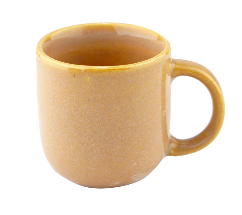 Caneca Sotille Em Cerâmica 110Ml D5,8Xa6,2Cm Amarela