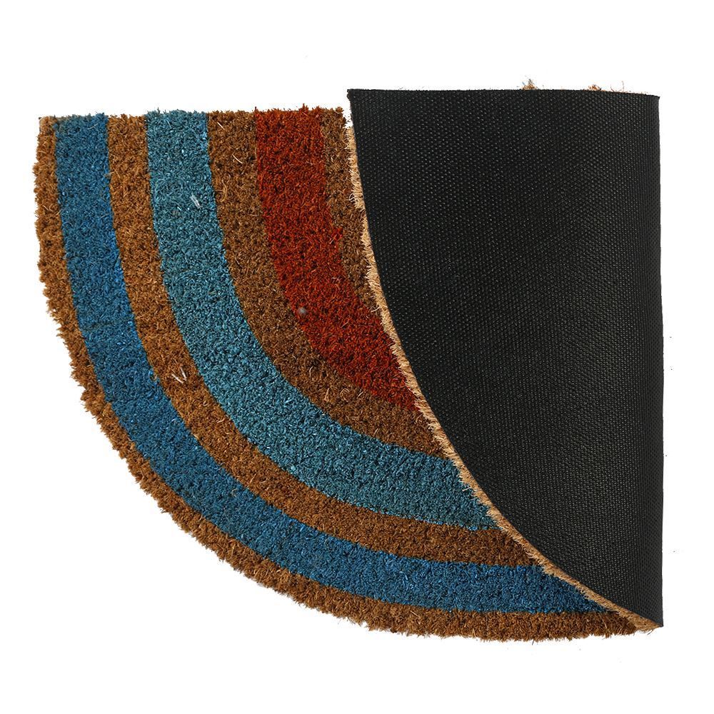 Capacho Fibra De Coco Mumbai Color 33X60cm Havan - Arco-íris