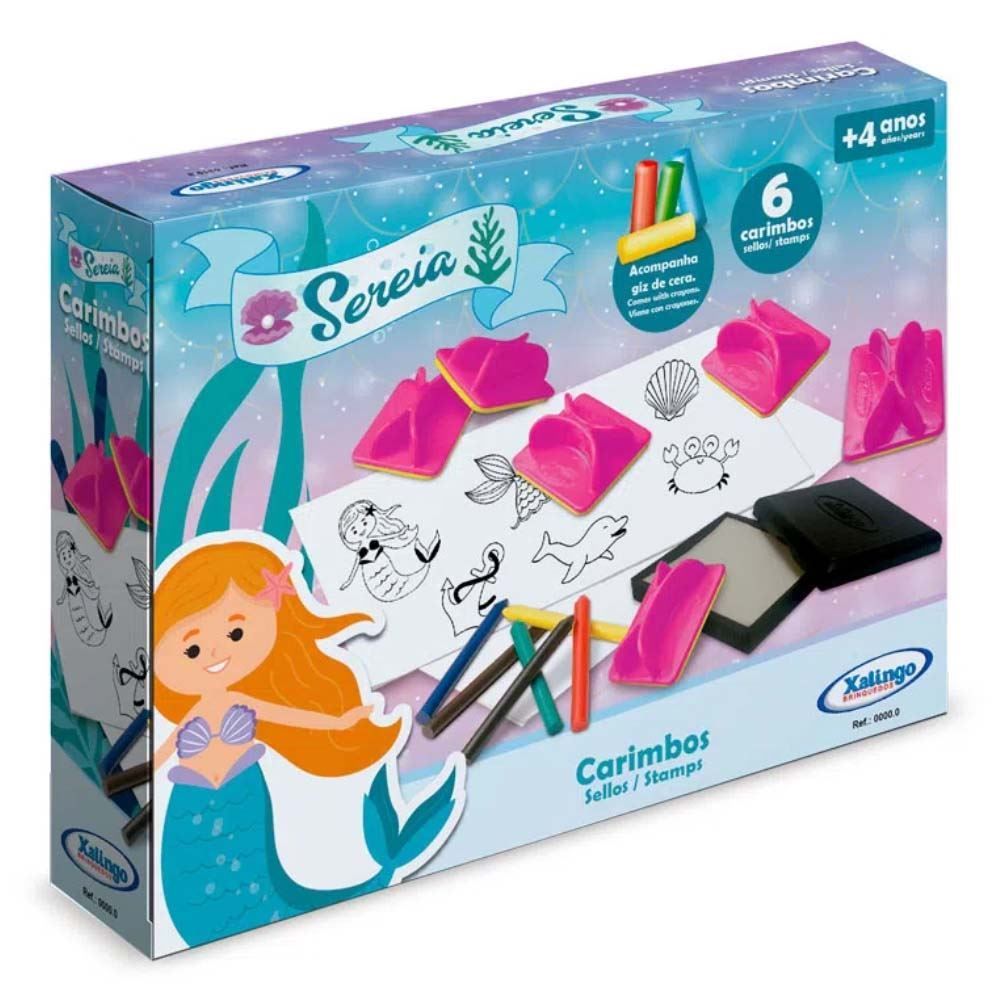 Carimbos Sereia Xalingo - 13443