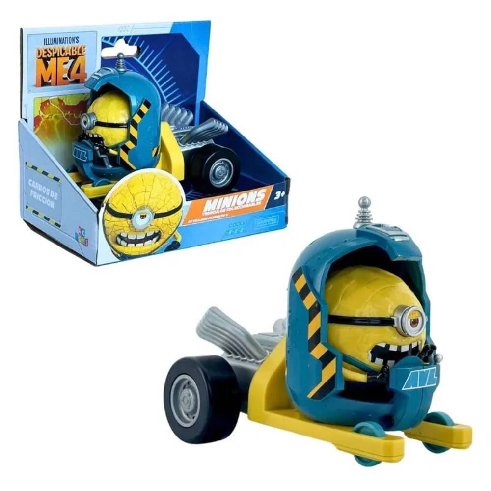 Carrinho Colecionável Minions Mega Capsule Meu Malvado Favorito 4 - Mega Capsule