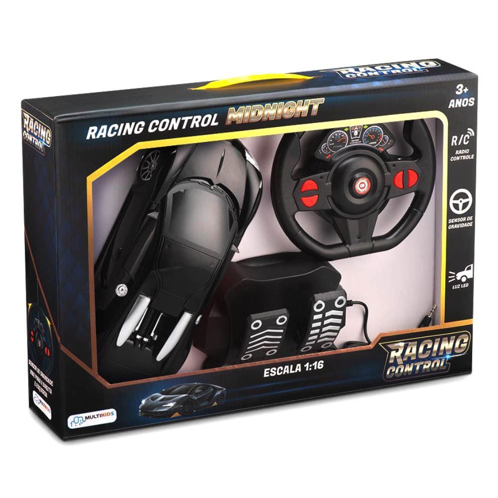 Carrinho De Controle Remoto Multikids Midnight - BR1147