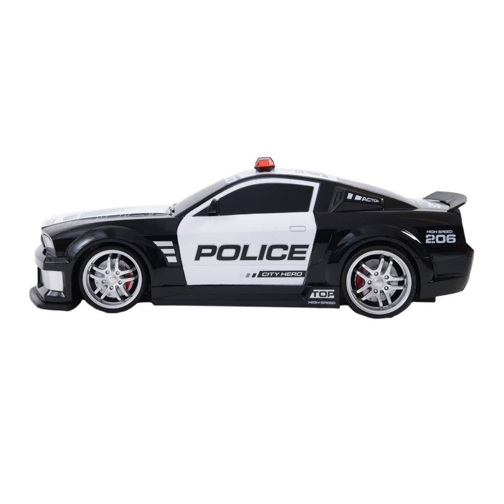 Carrinho De Controle Remoto Policial Havan Toys - HBR0642
