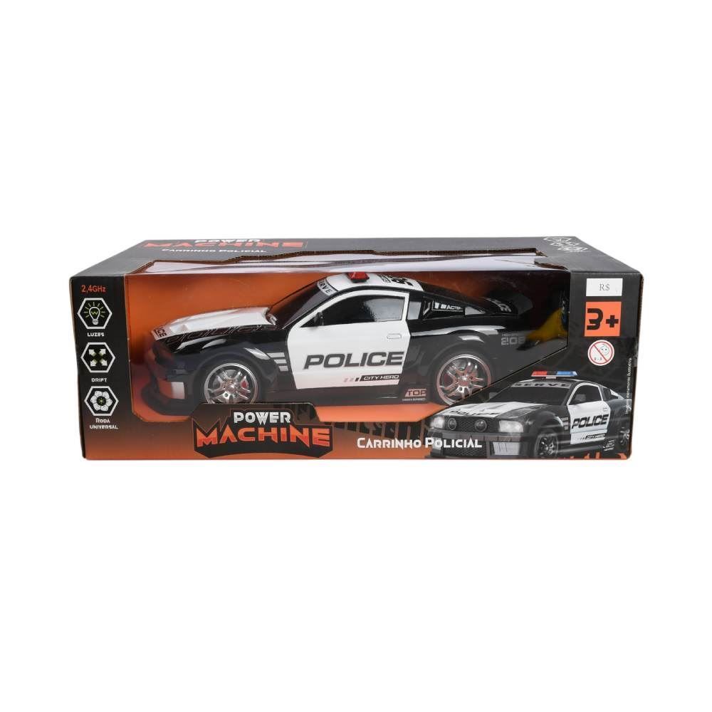Carrinho De Controle Remoto Policial Havan Toys - HBR0642