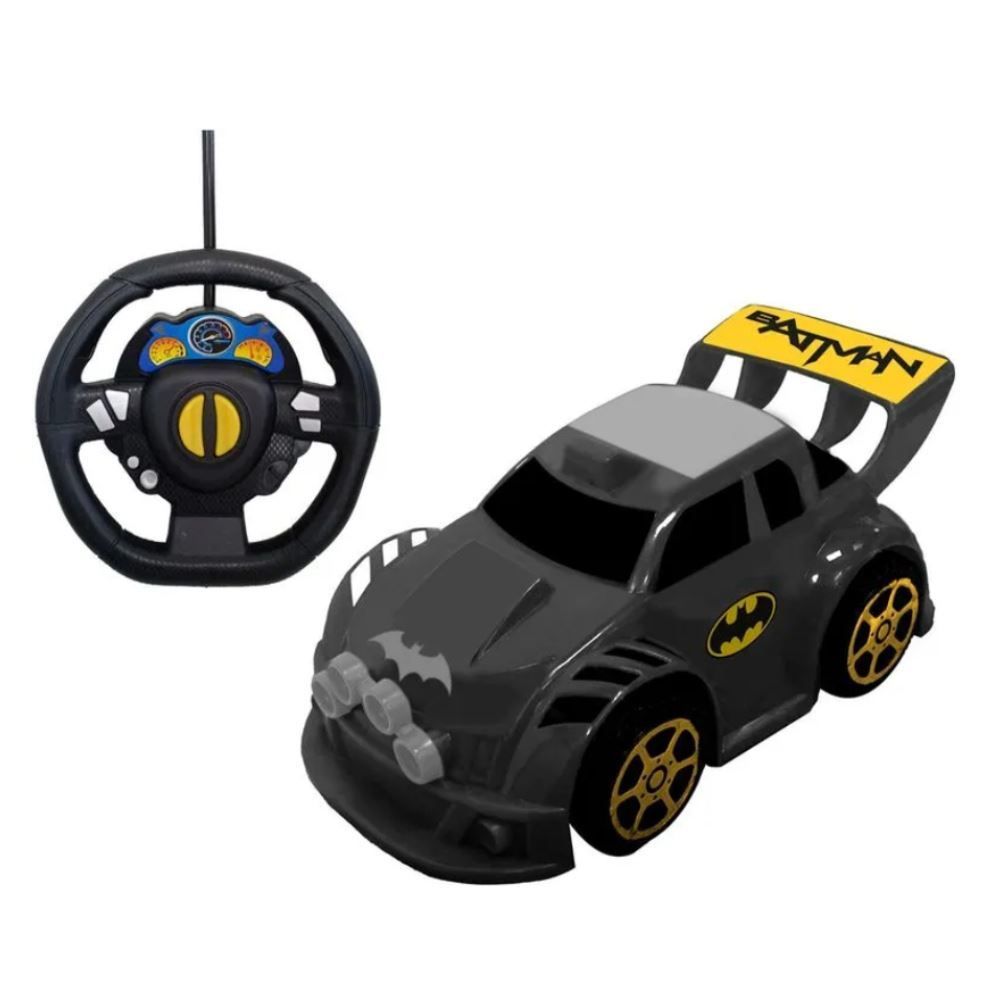 Carrinho De Controle Remoto Smart Driver Batman Candide - 90002