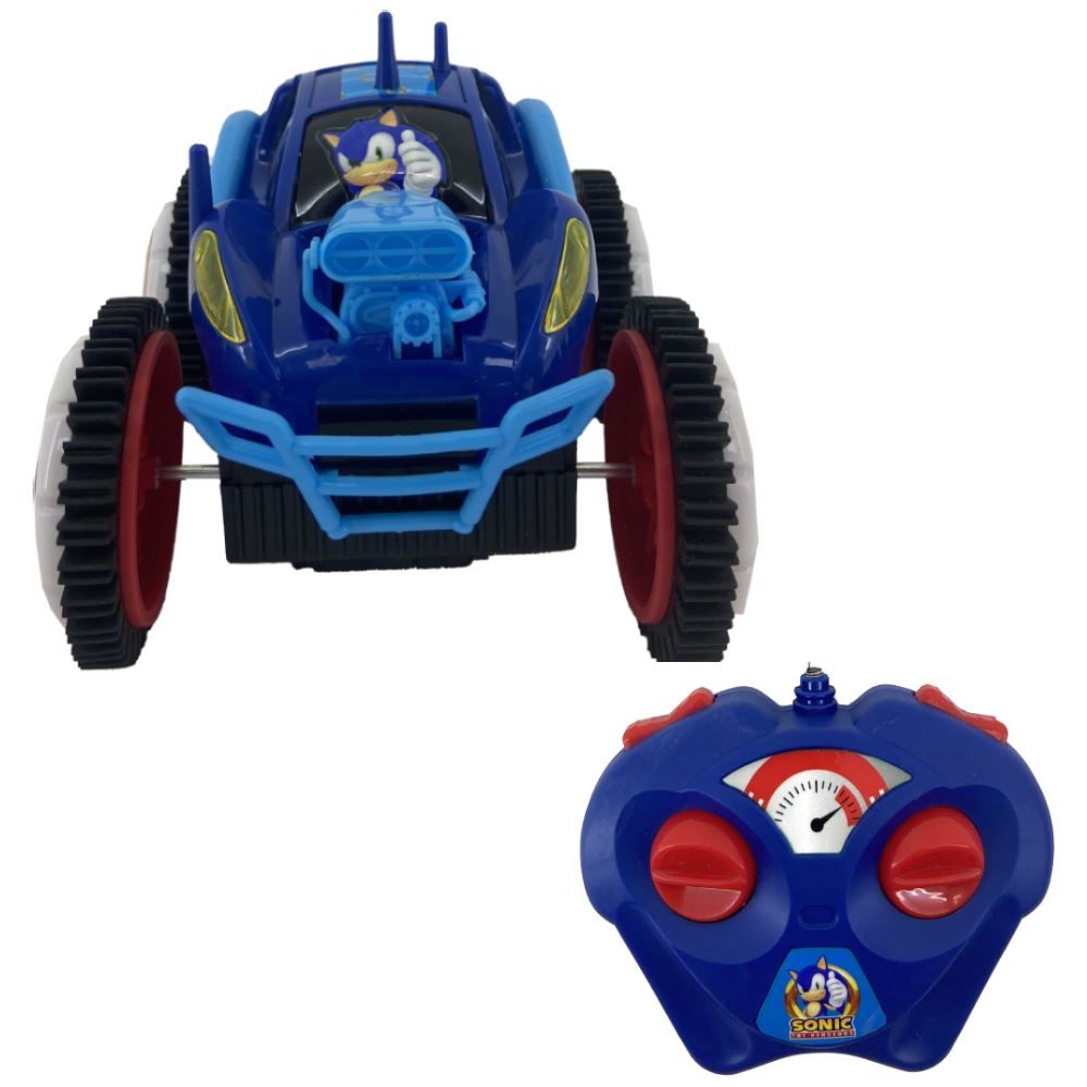 Carrinho De Controle Remoto Sonic Tumbling Rush Candide - 3451