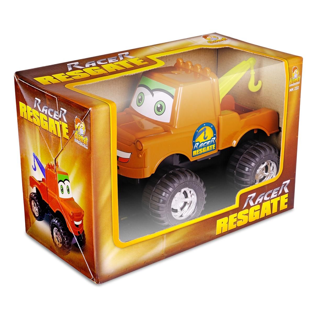 Carrinho Racer Resgate Dismat - MK222 - Marrom