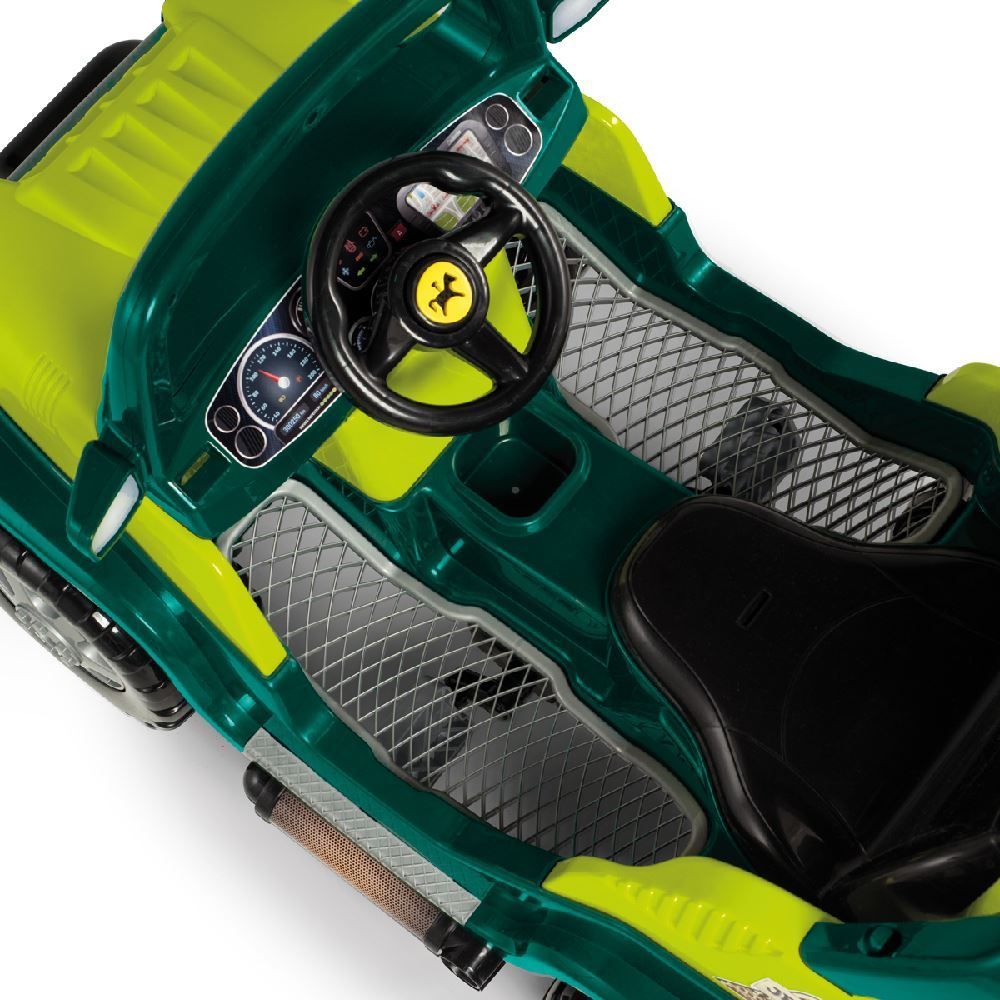 Carro Calesita Diipi Verde Passeio E Pedal - 1027