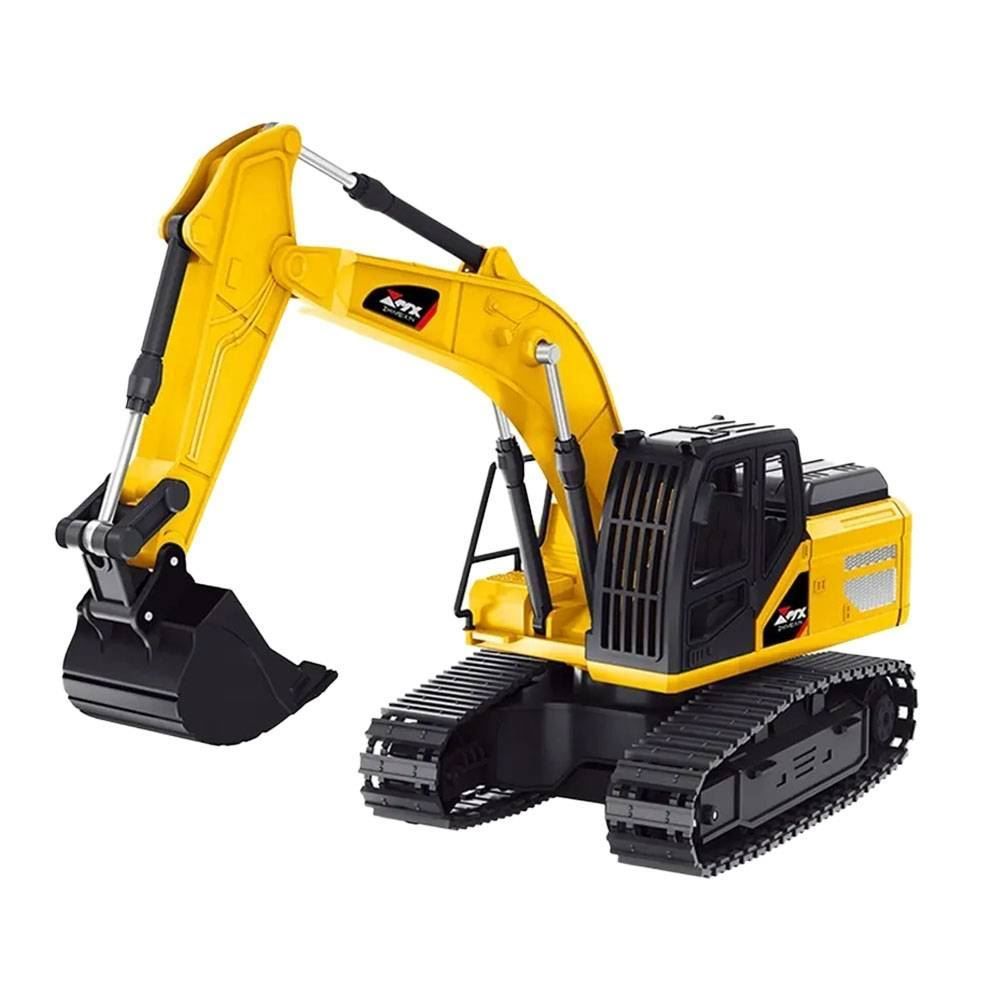 Carro De Construção Retroescavadeira Com Controle Remoto Multikids - BR2312