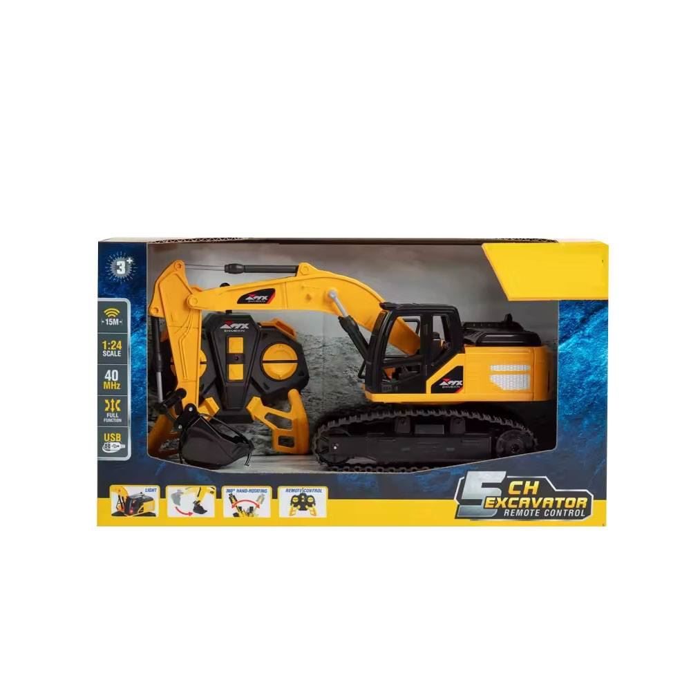 Carro De Construção Retroescavadeira Com Controle Remoto Multikids - BR2312