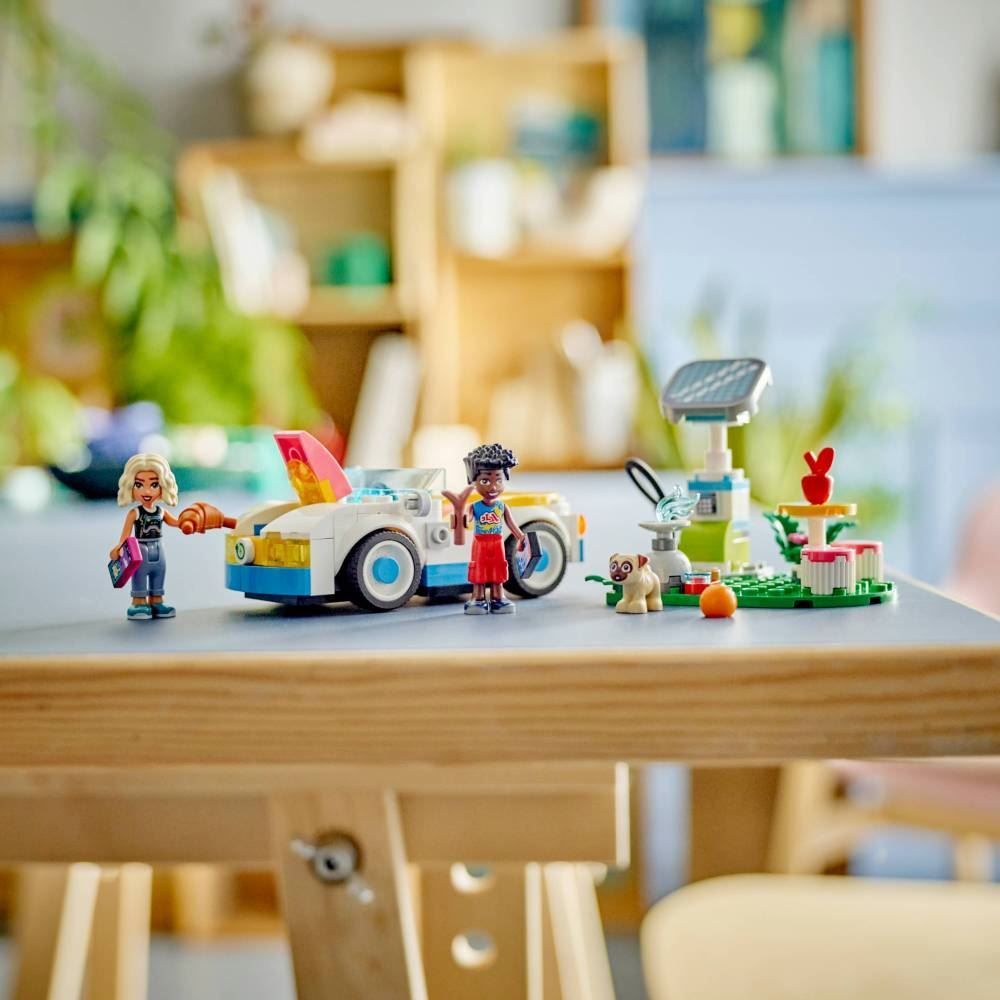Carro Elétrico E Carregador Friends Lego - 42609
