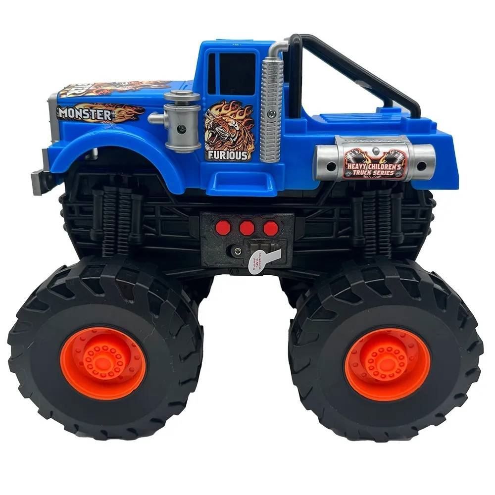 Carro Monster Trucks Com Fricção Azul Multikids - BR2235