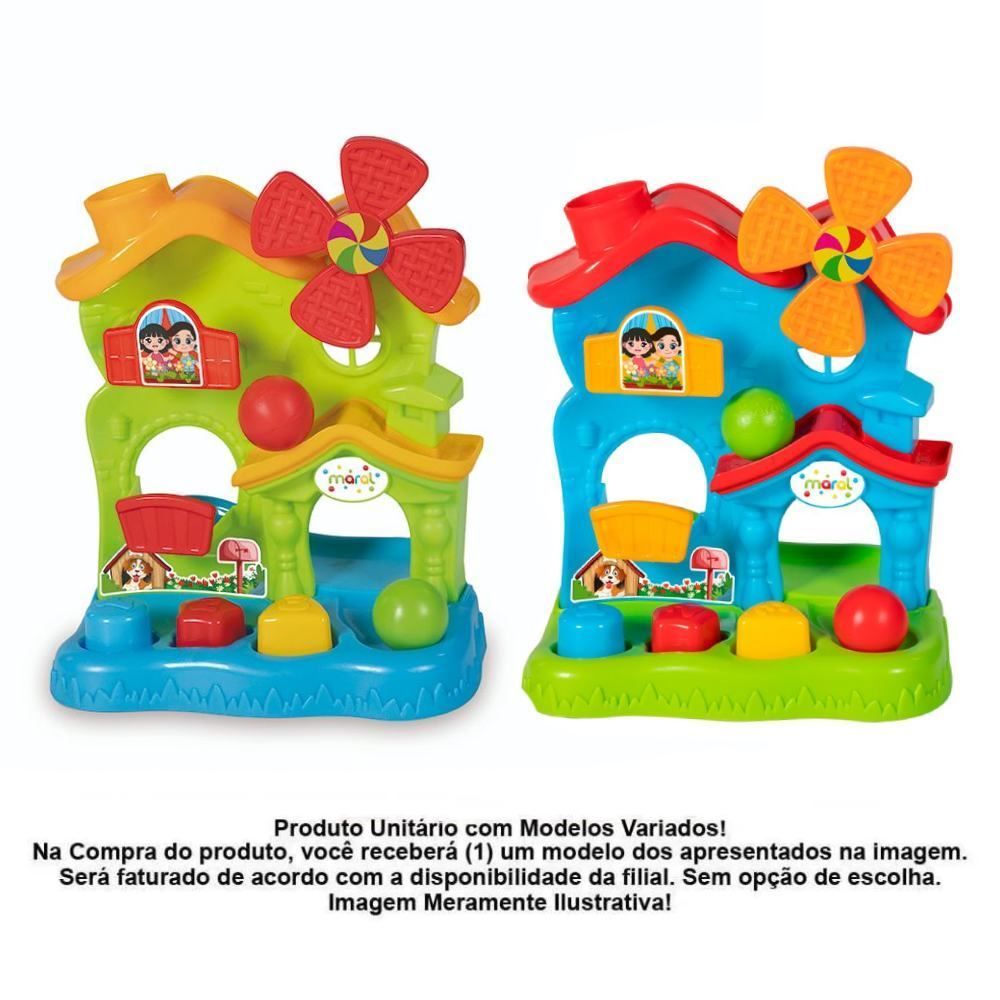 Casinha Com Bolinhas Play Home Ball Maral - Sortido