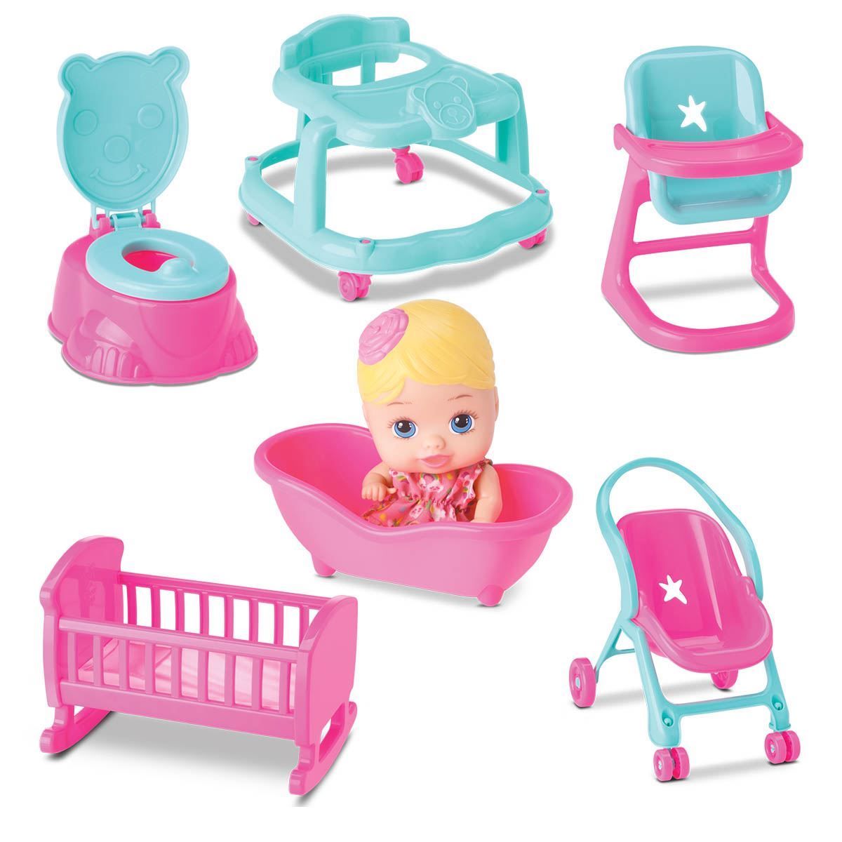 Casinha Das Miudinhas 8023 Divertoys - Rosa