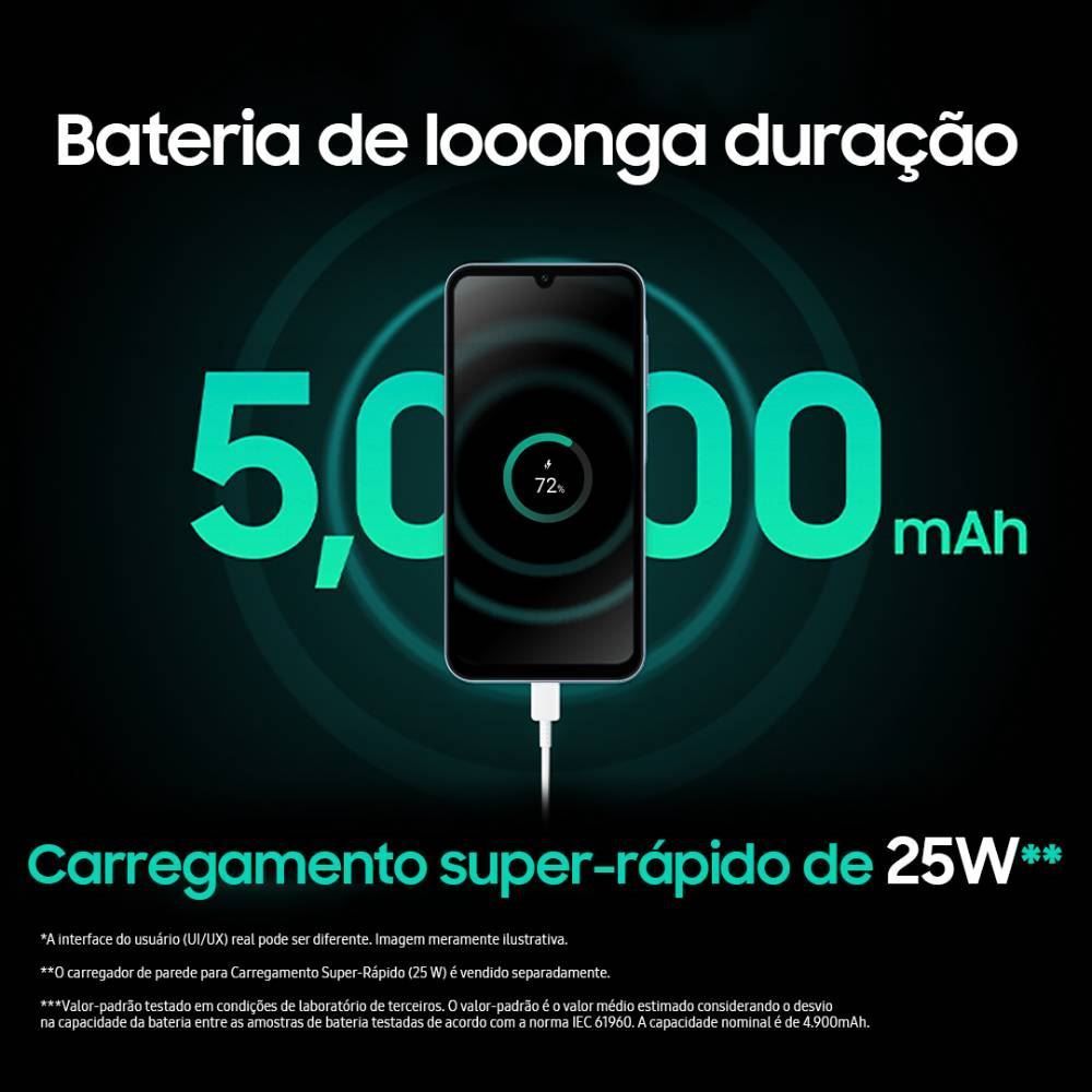 Celular Smartphone Galaxy A15 5G Octacore 4Gb Ram 128Gb - Verde claro