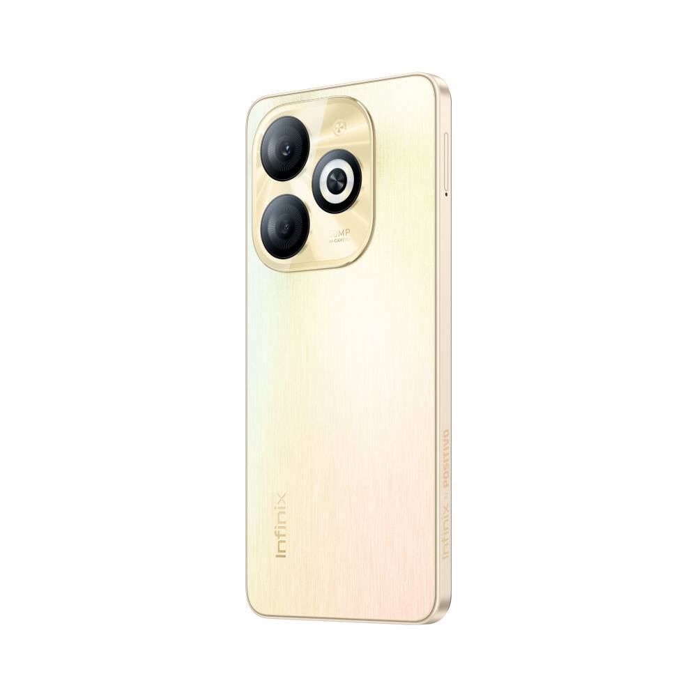 Celular Smartphone Infinix Smart 8 Pro 4G Octacore Helio G36 4Gb Ram 256Gb - Dourado