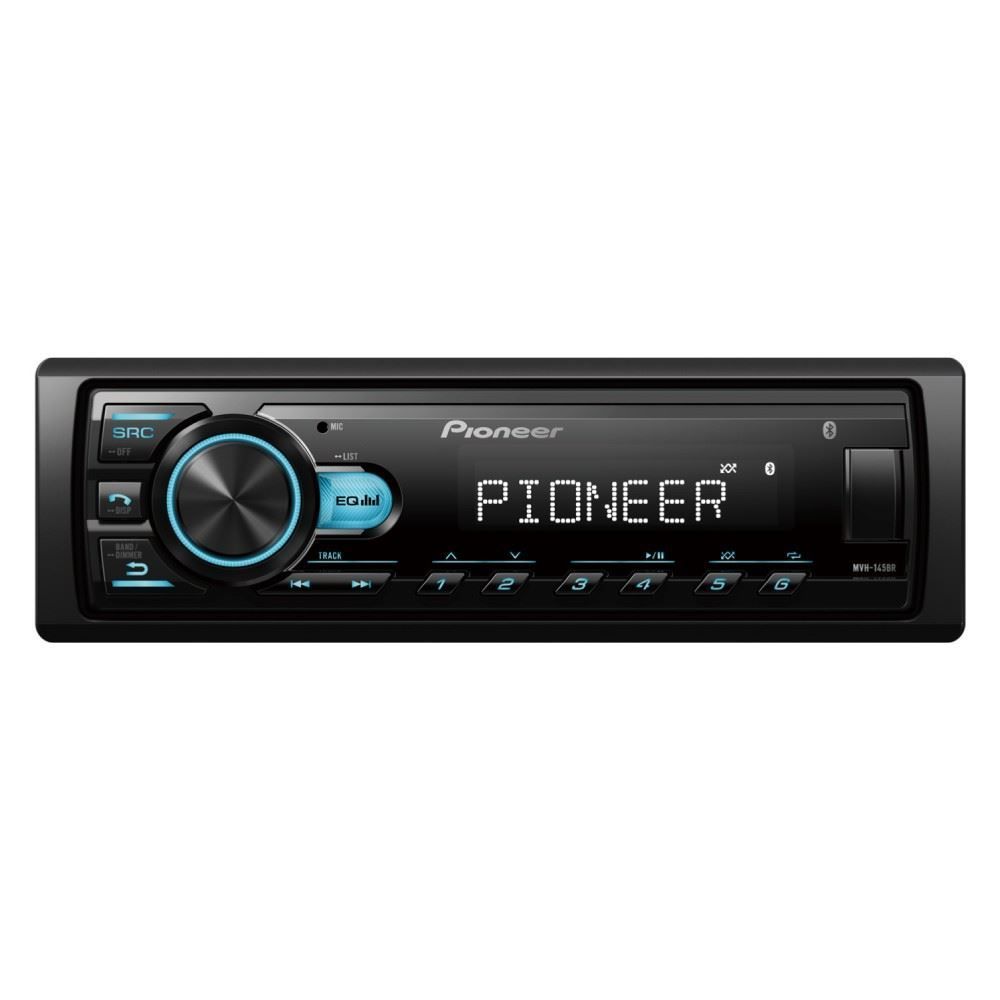 Central Multimídia Receiver Pioneer Com Bluetooth Mvh-145Br