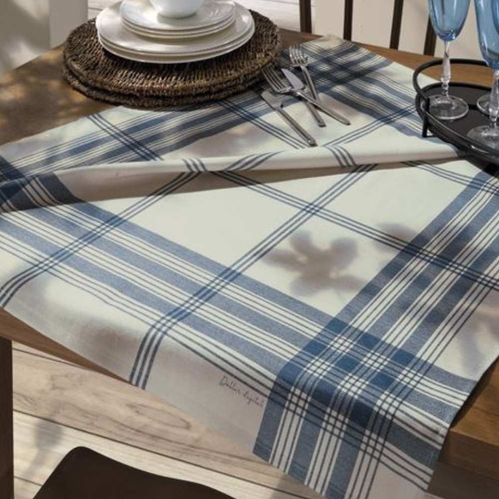 Centro De Mesa 78X78 Cm Clean Renova Dohler - Luna Azul