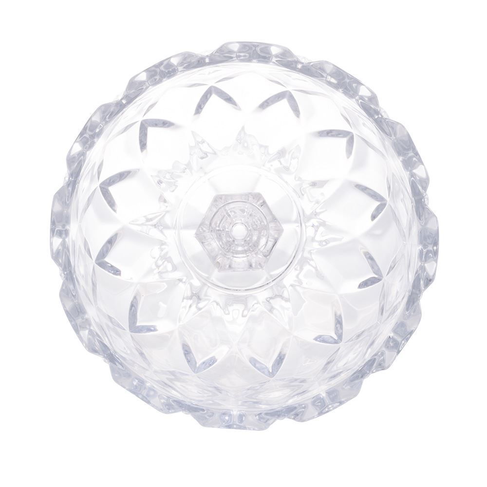 Centro De Mesa Com Pé Lyor Deli 24,5Cm - Cristal
