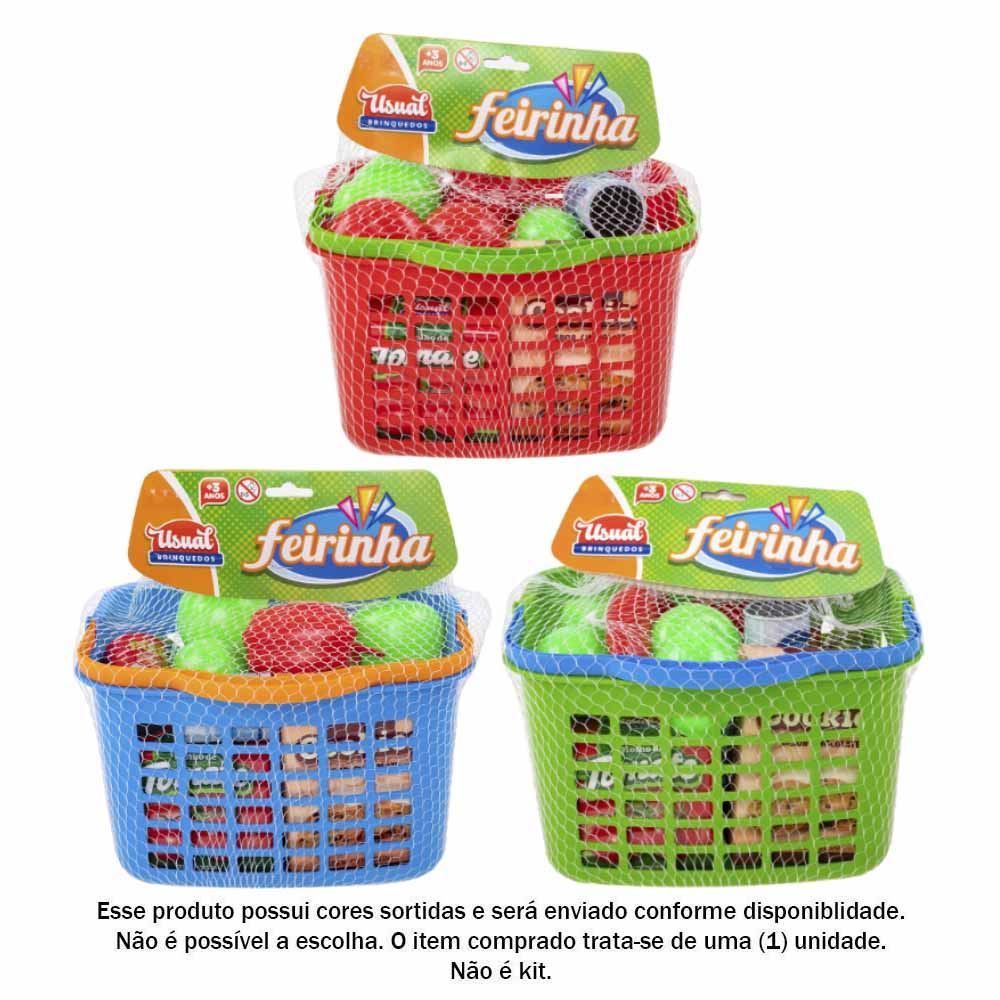 Cesta De Feirinha Usual Brinquedos - 474