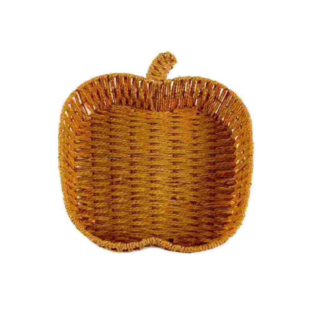 Cesta Decorativa De Maçã Trama Havan Casa - 23Cm