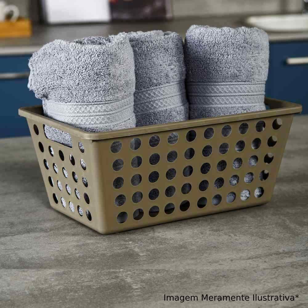 Cesto Organizador One Coza 4,7 Litros - Warm Gray