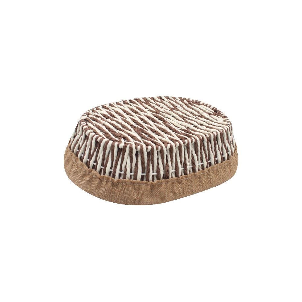 Cesto Oval Com Forro Havan Casa 26 Cm - Natural