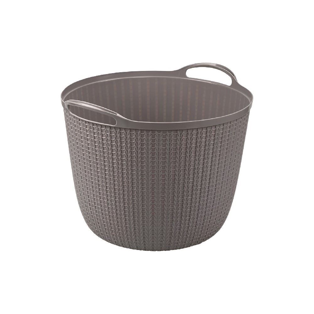Cesto Redondo Plasútil Trama 25,5 Litros - Fendi