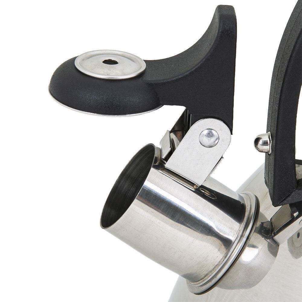 Chaleira Com Apito Aço Inox Havan Casa 2,5 Litros - Espelhada