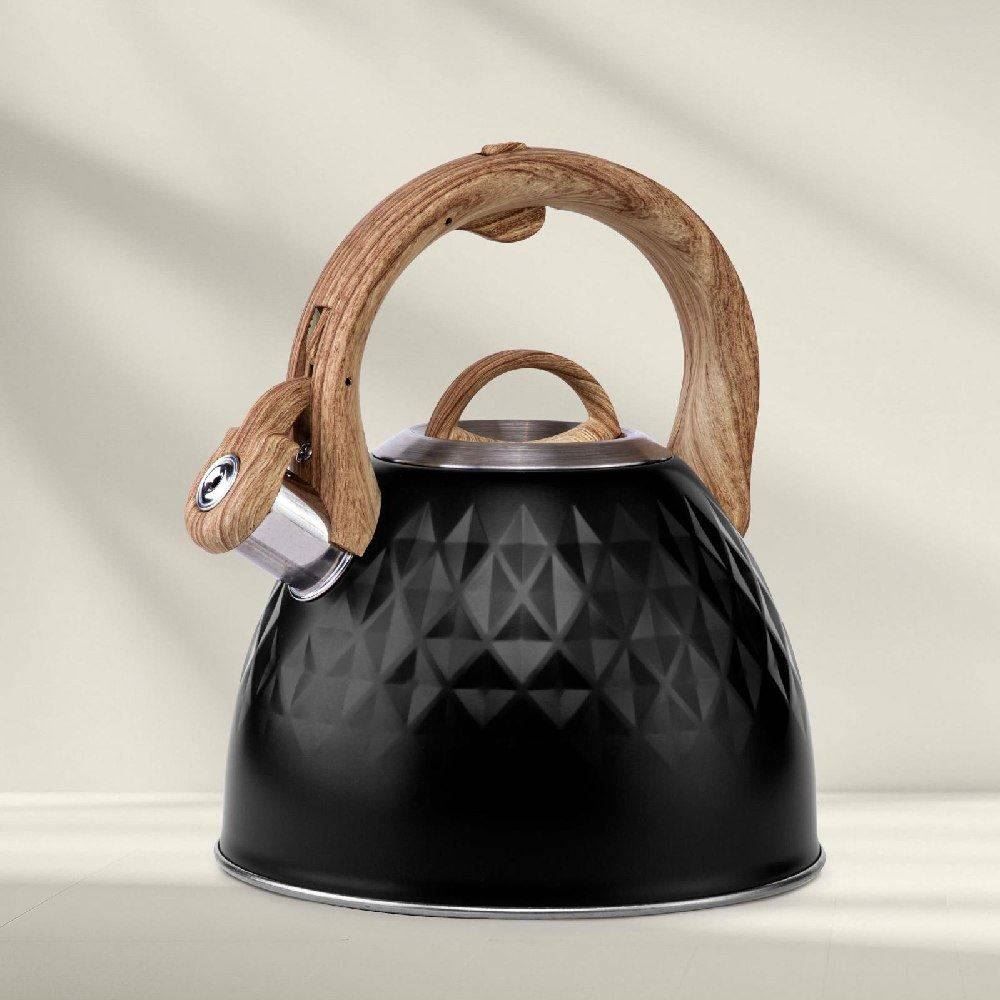 Chaleira Com Apito Diamante Havan Casa 2,7 Litros - Preto