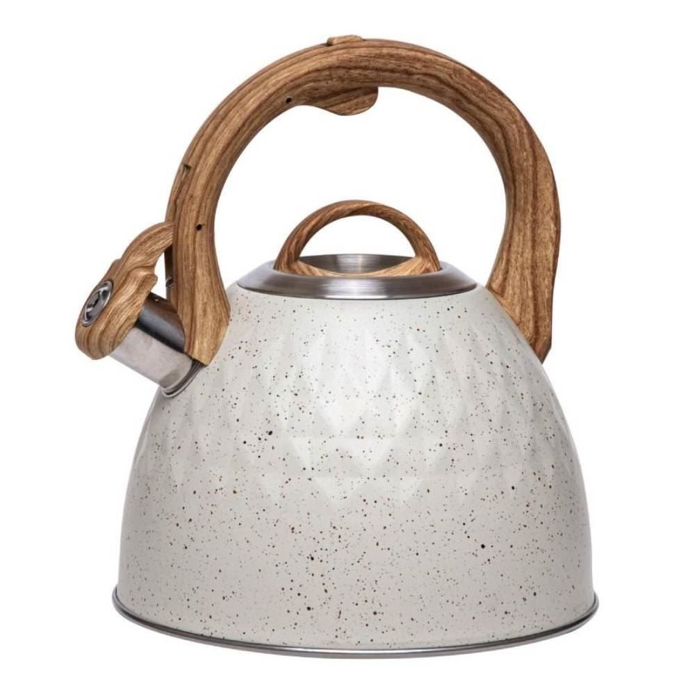 Chaleira Com Apito Diamond Havan Casa 2,7 Litros - Baunilha