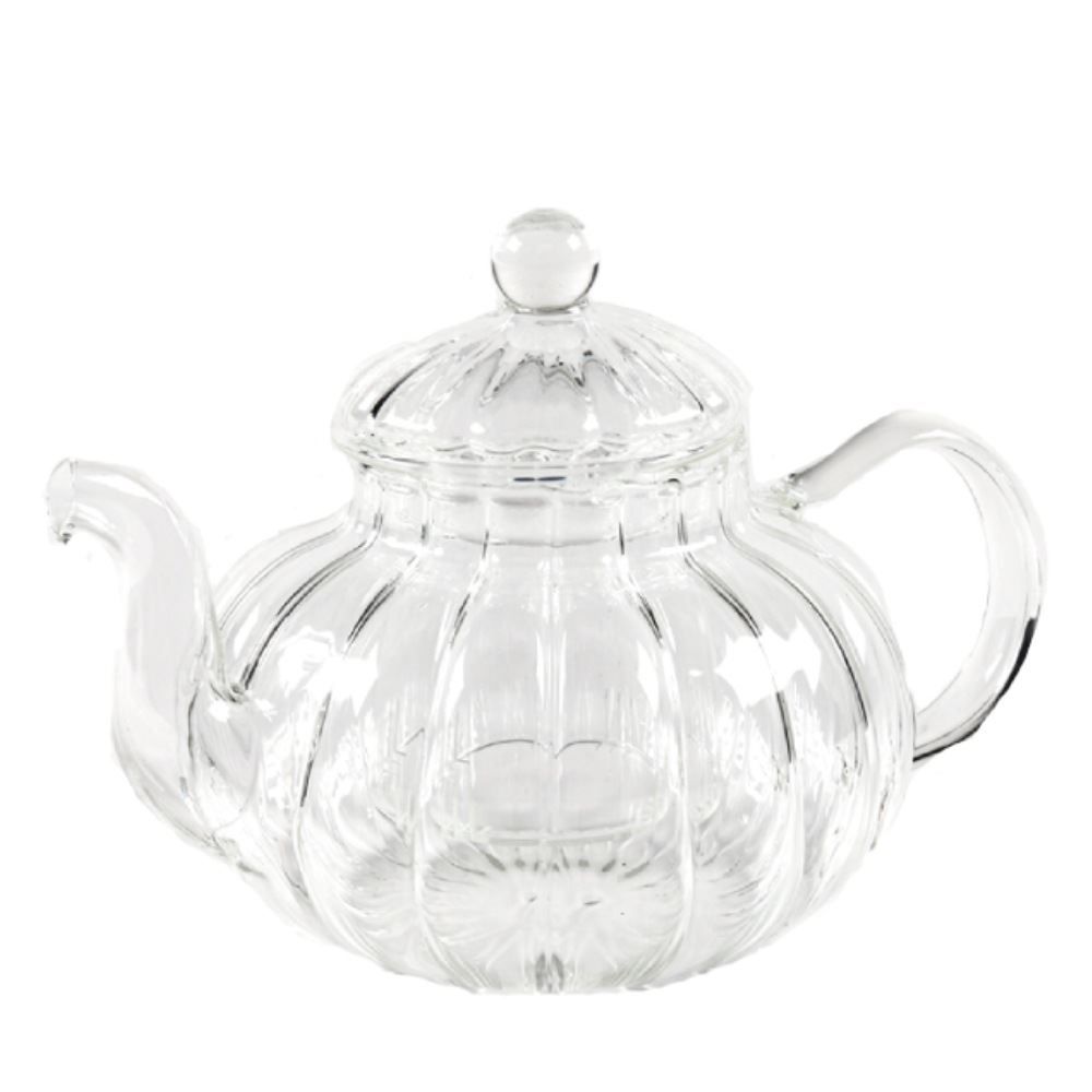 Chaleira Com Infusor Vidro Borossilicato Hauskraft 600Ml - Transparente