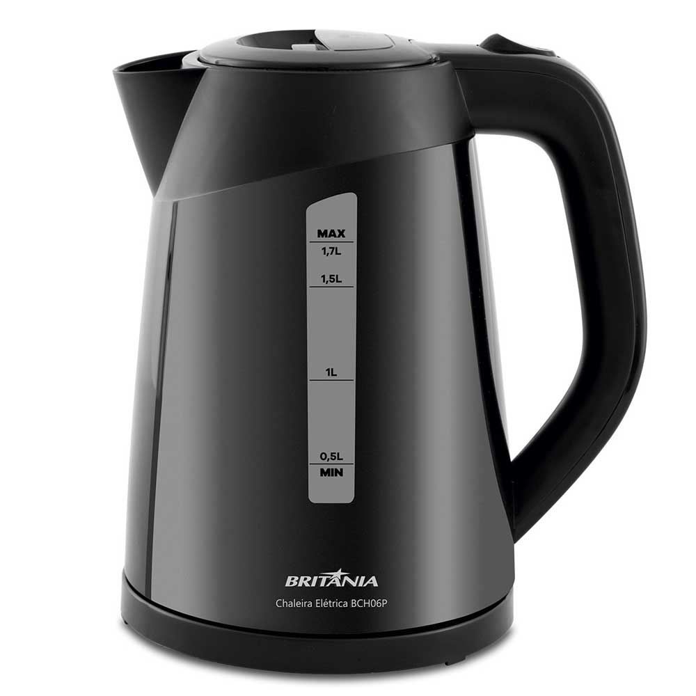 Chaleira Elétrica Britânia 1,7 Litros Desligamento Automático BCH06P