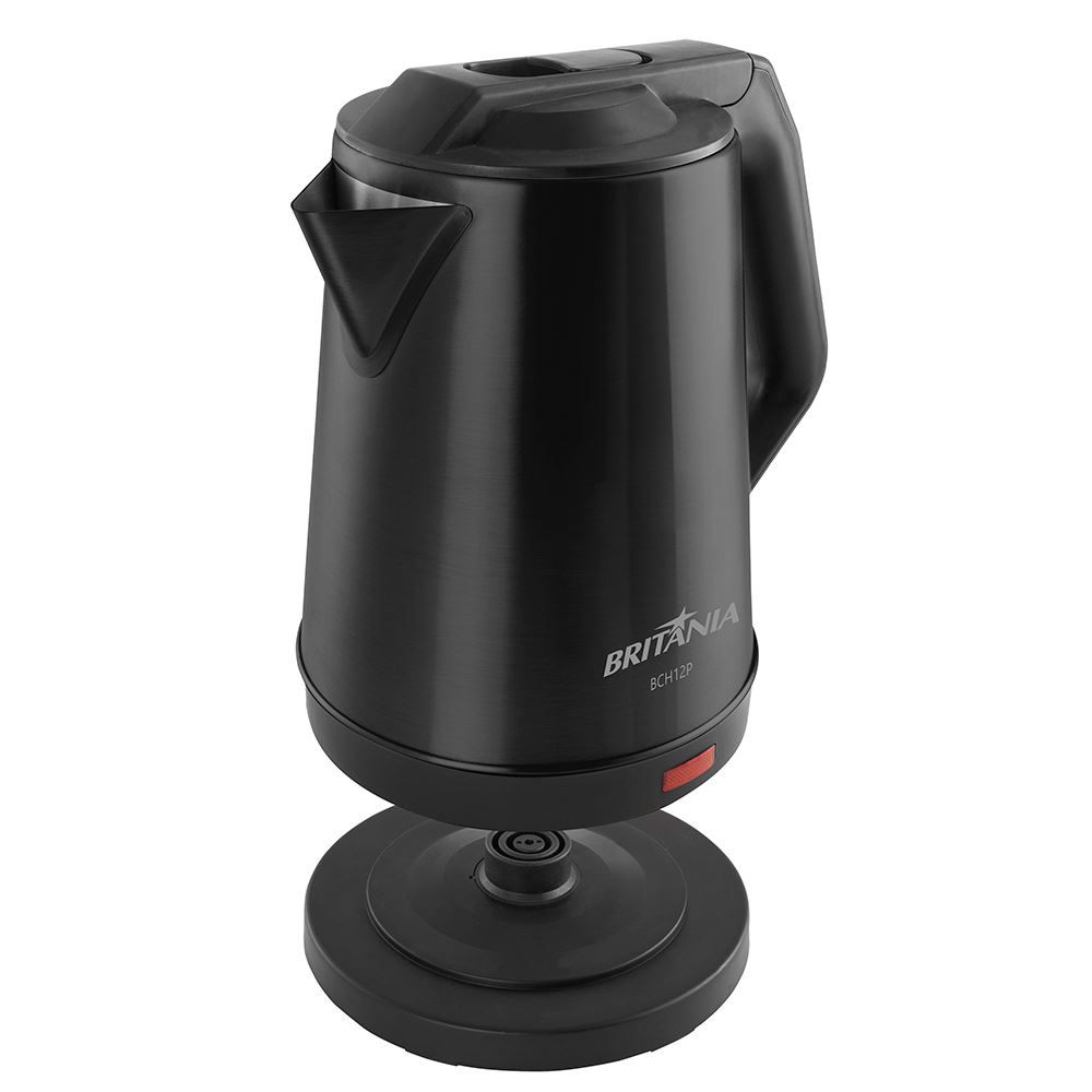 Chaleira Elétrica Britânia 1,9 Litros Aço Inox BCH12P