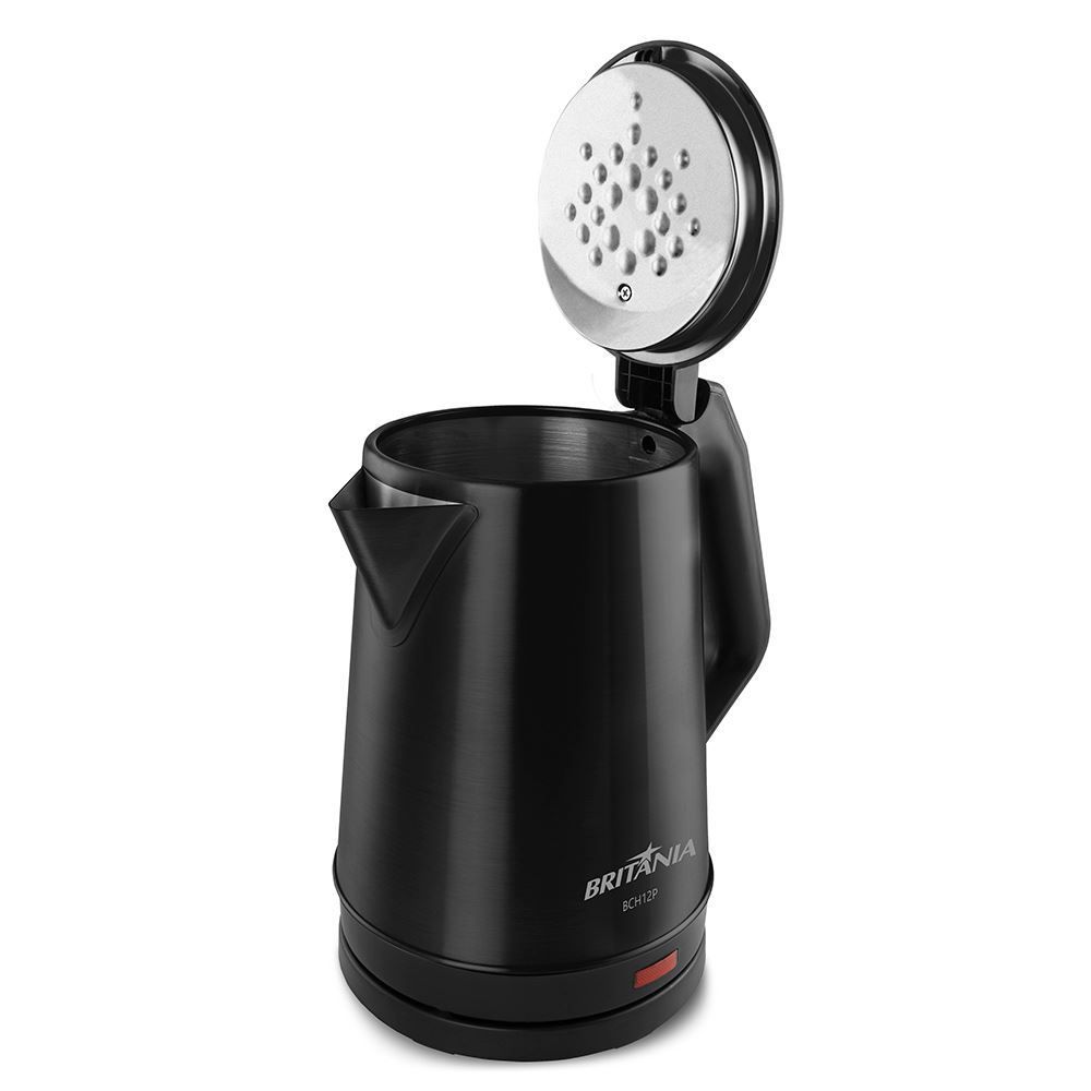 Chaleira Elétrica Britânia 1,9 Litros Aço Inox BCH12P