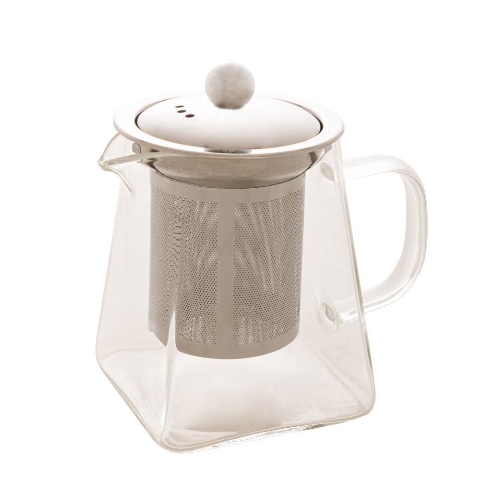 Chaleira Em Vidro Com Filtro Inox Lyor  -  550ml