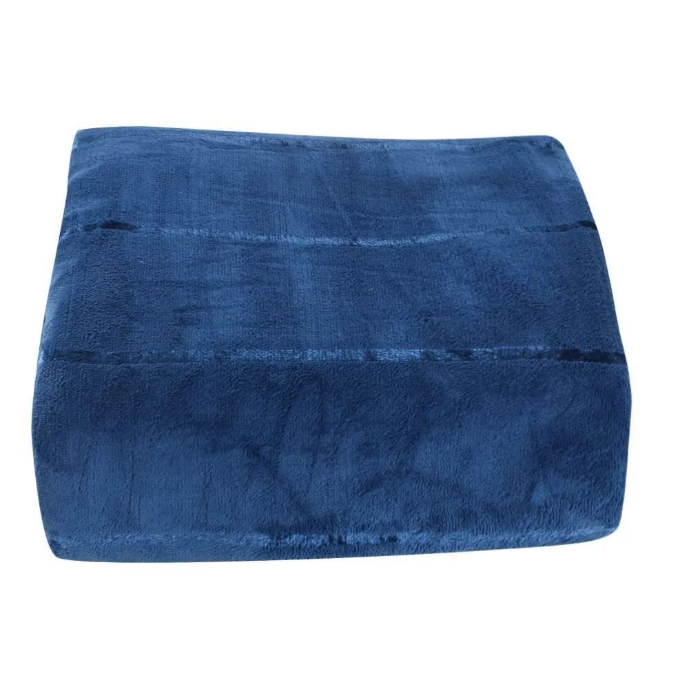 Cobertor Casal 100% Poliéster Elegance Stripe Havan Casa - Azul Oceânico