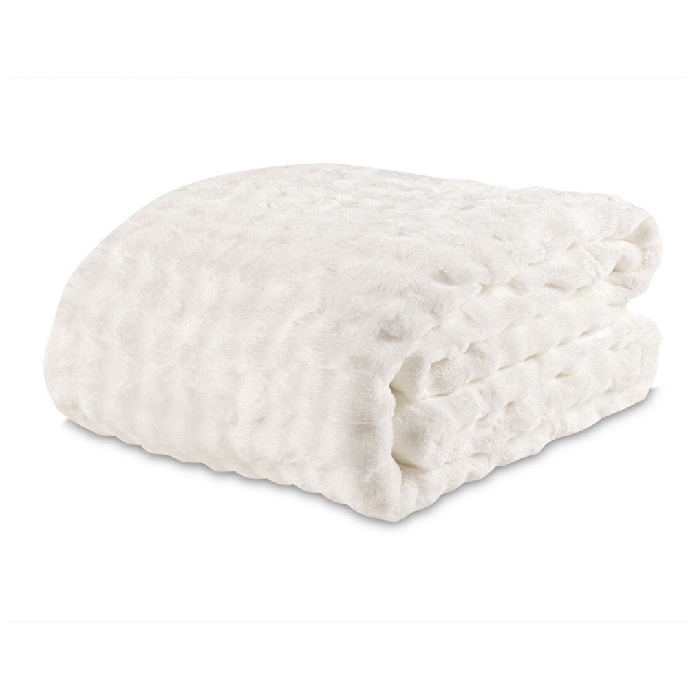 Cobertor Casal 100% Poliéster Requinte Havan Casa - Off White