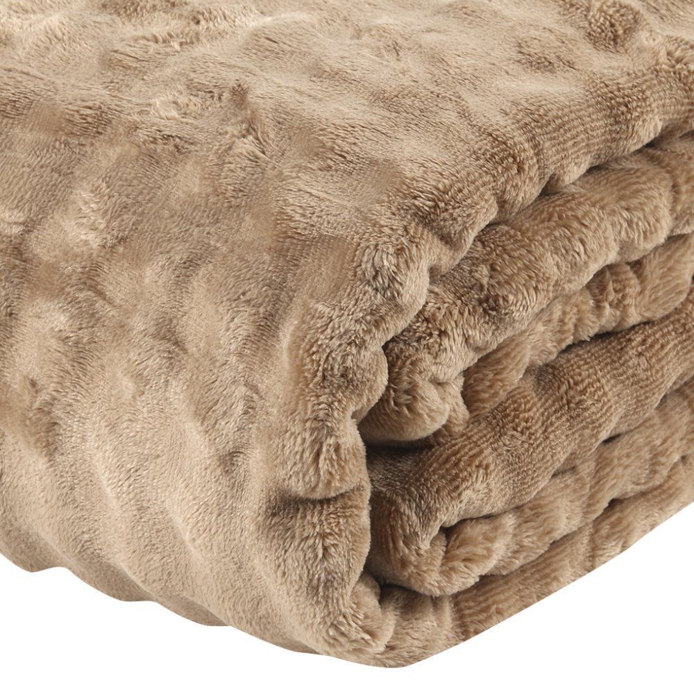 Cobertor Casal 100% Poliéster Requinte Havan Casa - Marrom