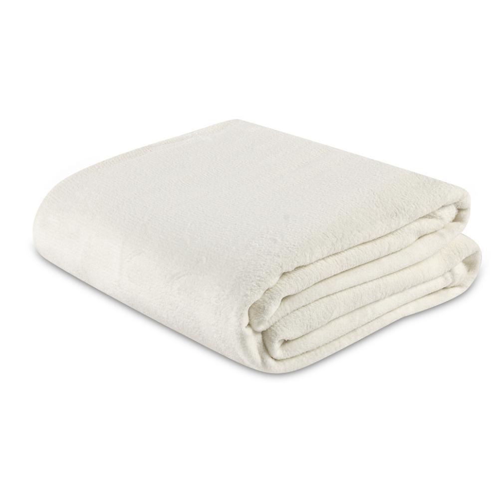 Cobertor Casal Microfibra Paris Havan Casa 1 Pç - Off White