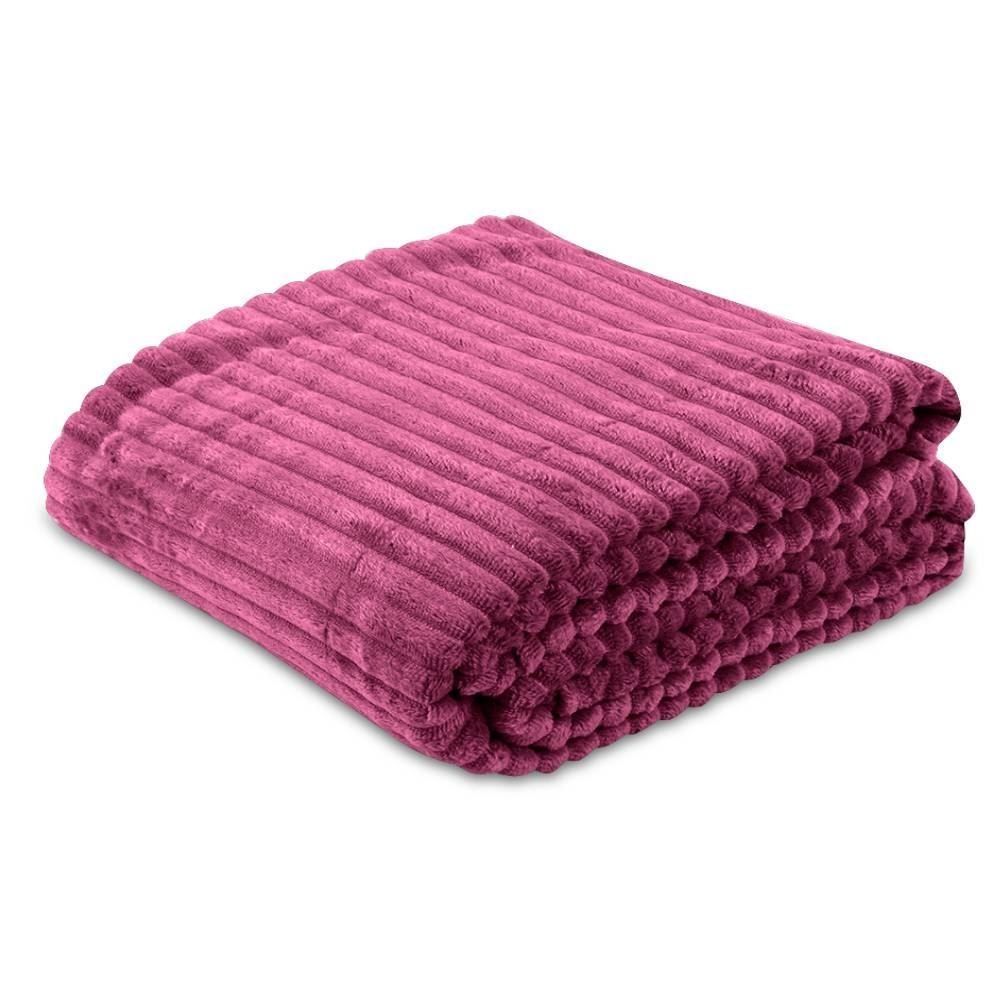 Cobertor Casal Montreal Havan Casa - Rosa Malva