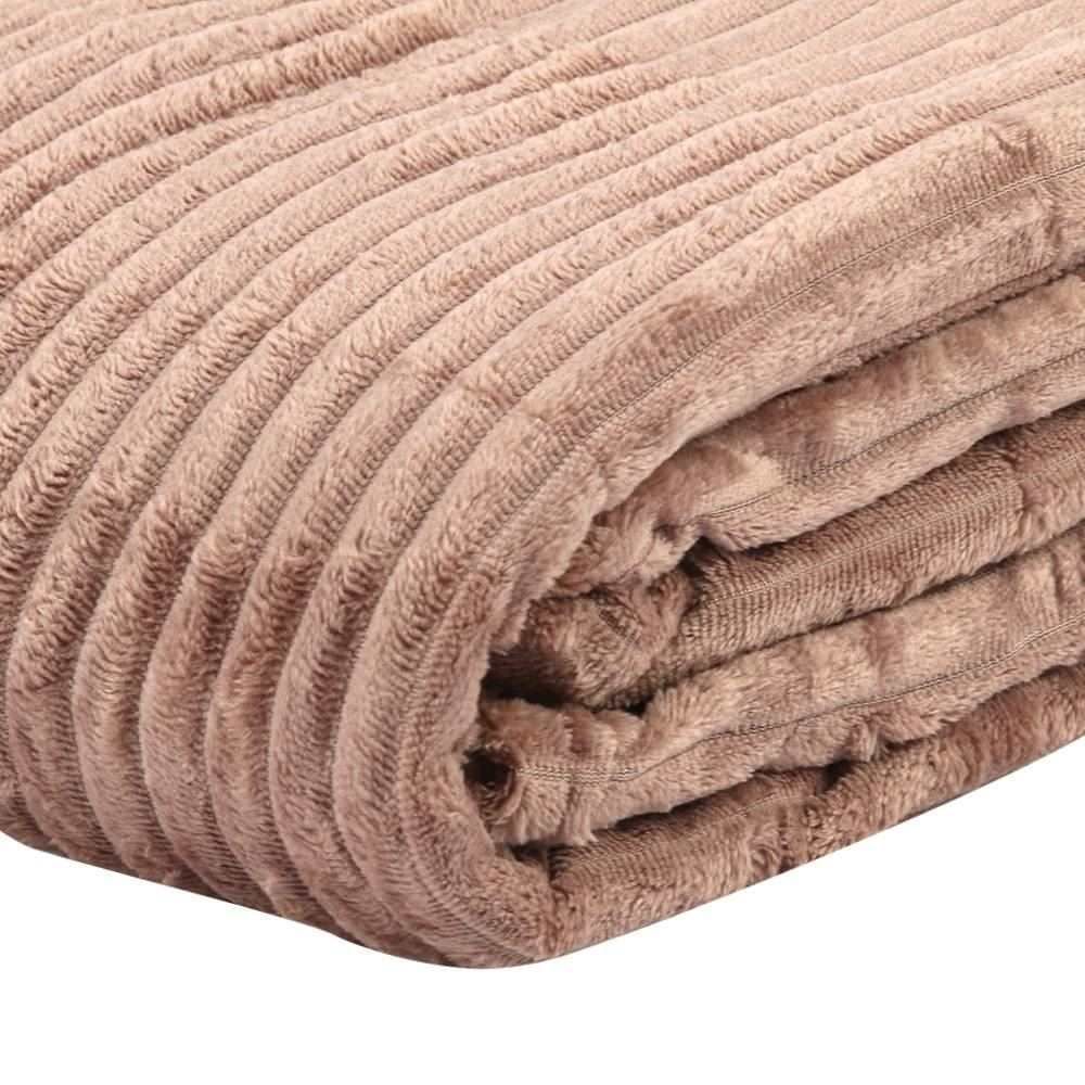 Cobertor Casal Montreal Havan Casa - Taupe Atemporal