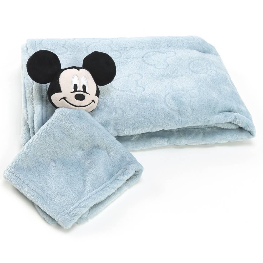 Cobertor Infantil Com Naninha 100% Poliéster Disney - Mickey