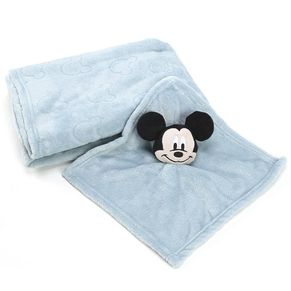 Cobertor Infantil Com Naninha 100% Poliéster Disney - Mickey