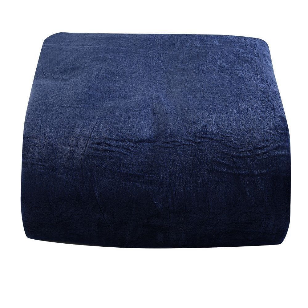 Cobertor King 100% Poliéster Premier Havan Casa - Marinho