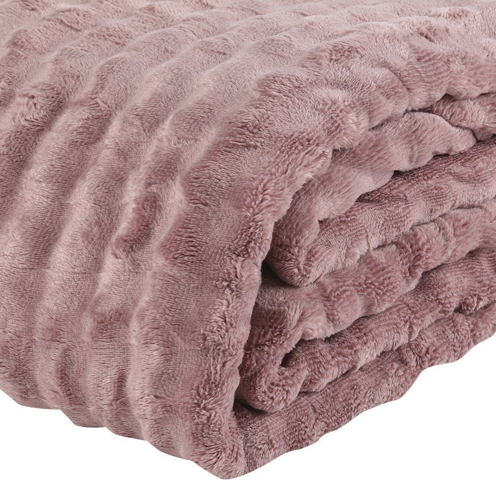 Cobertor King 100% Poliéster Requinte Havan Casa - Rosa