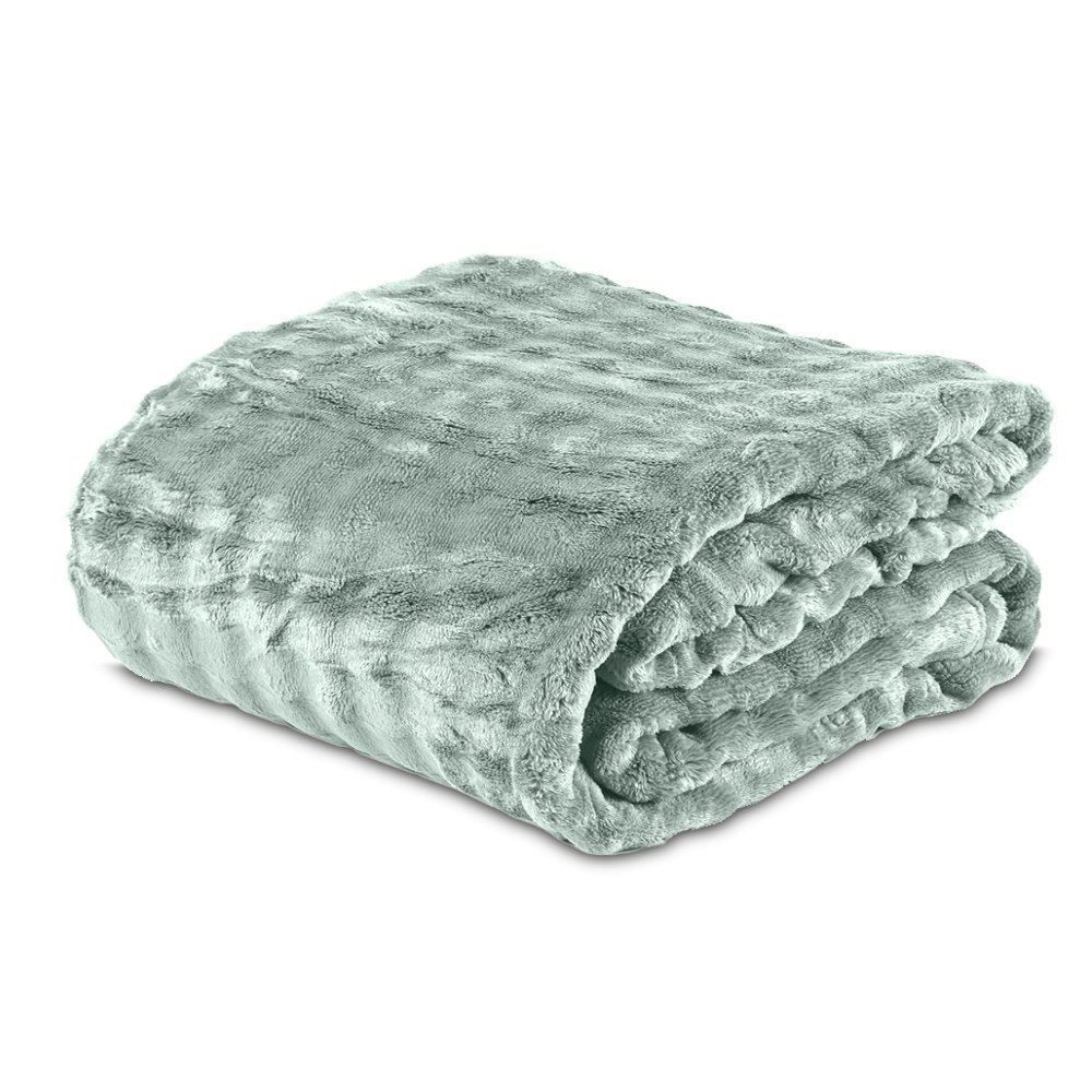 Cobertor King 100% Poliéster Requinte Havan Casa - Verde