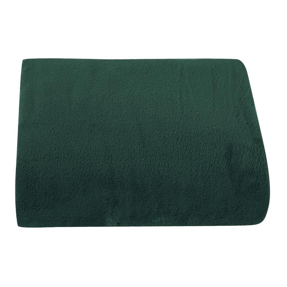 Cobertor Casal Microfibra Liso Paris Havan Casa 1 Pç - Verde Botanico