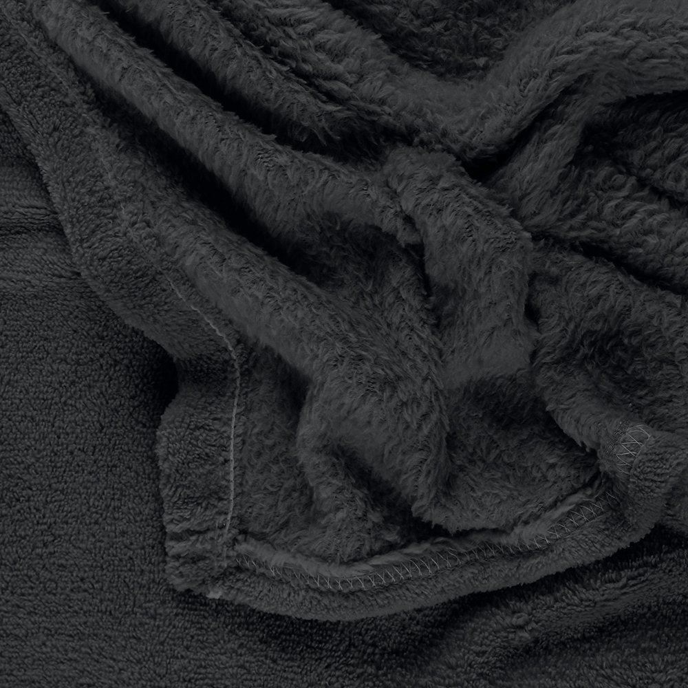 Cobertor Casal Microfibra Liso Paris Havan Casa 1 Pç - Carbono